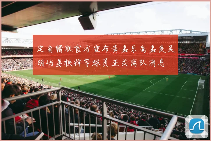 定南赣联官方宣布黄嘉乐高嘉良吴明屿姜轶祥等球员正式离队消息