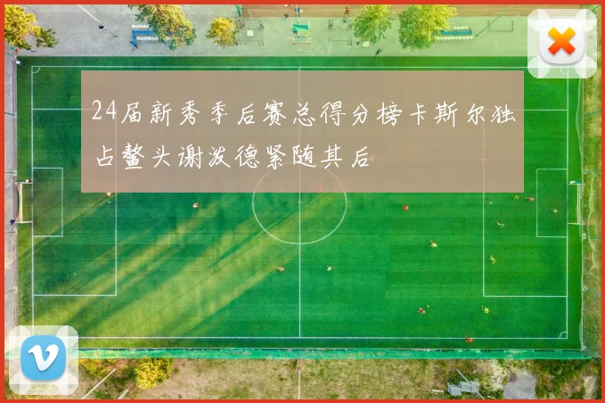 24届新秀季后赛总得分榜卡斯尔独占鳌头谢泼德紧随其后